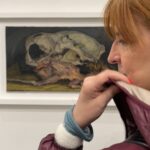 Cranio e pollo n. 2 firmato Toti Scialoja