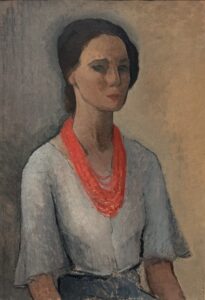 Bice Lazzari Autoritratto 1929 fase figurativa veneziana