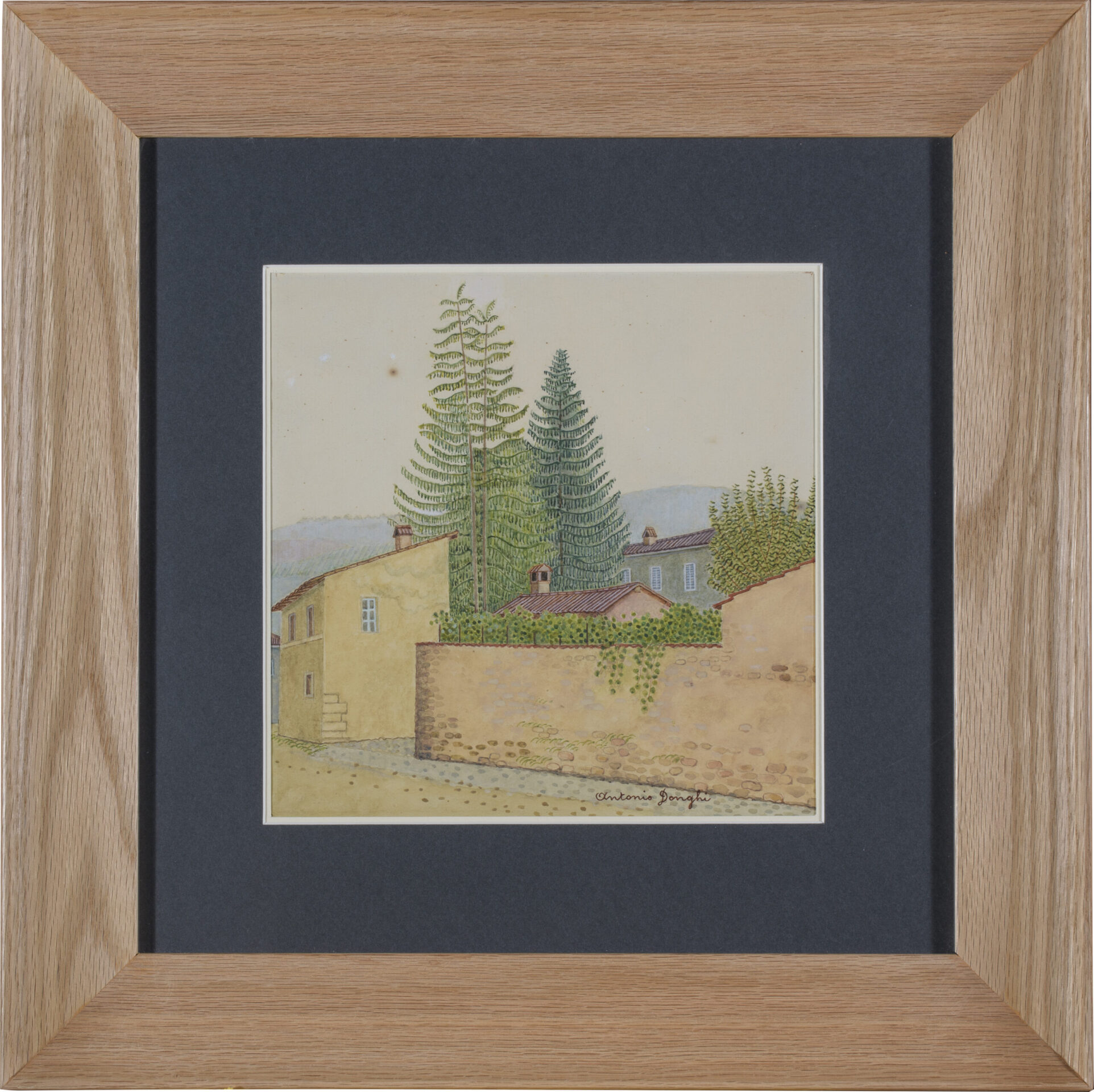 Antonio Donghi opera su carta