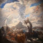 Anselmo Bucci, Uscita dall’Arca, 1924–1926. Mart Rovereto, 2026. Foto Sabrina Egidi.