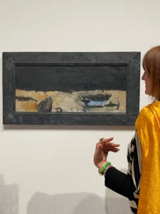 Olio su tela opera del 1956 di Georges Braque Barca sulla riva